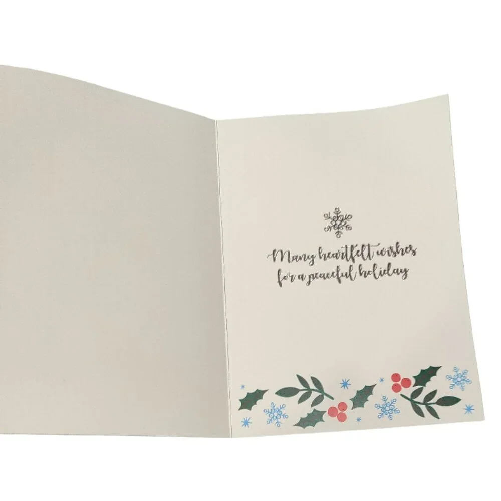 Set of 7 Christmas/Holiday Greeting Cards with Envelopes 